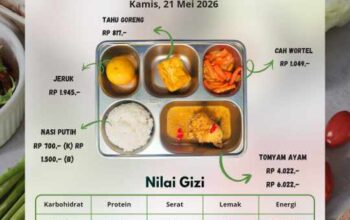 Ribuan Anak di Tualang Lahap MBG, KaSPPG AKN: Kami Komitmen Jaga Kualitas Makanan