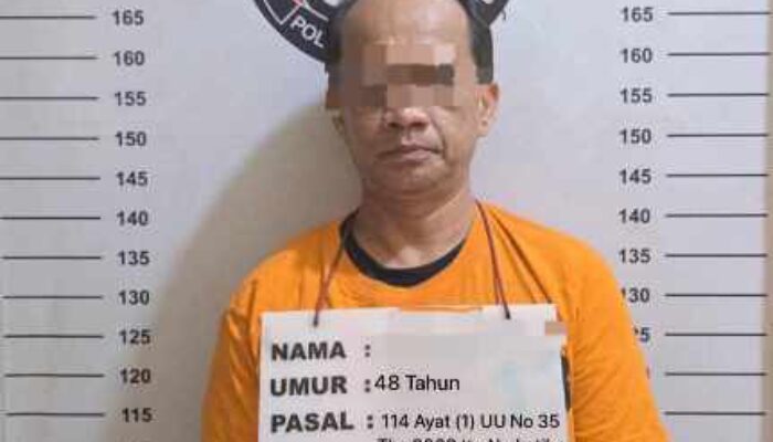 Polres Labuhanbatu Amankan Warga Rantau Selatan Beserta 2,33 Gram Sabu