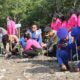 Sambut HUT Bhayangkara ke-80, Ditpolairud Polda Jambi dan Polres Tanjab Barat Tanam 2.000 Mangrove