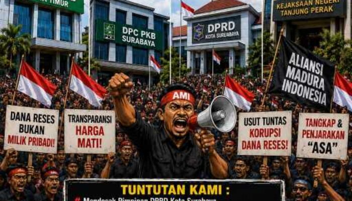 AMI Ancam Kepung DPRD Surabaya dan Kantor PKB, Desak Oknum Anggota Dewan Dipecat