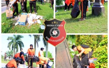 Sambut Hari Bhayangkara ke-80, Polda Jambi Gelar Gerakan Bersama Bersih Lingkungan Road to Presisi Merdeka Run 2026