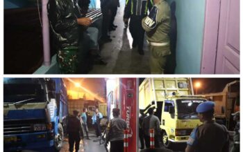 Gelar Patroli Gabungan, Polres Labuhanbatu, TNI, dan Satpol PP Sisir Lokasi Rawan Kamtibmas
