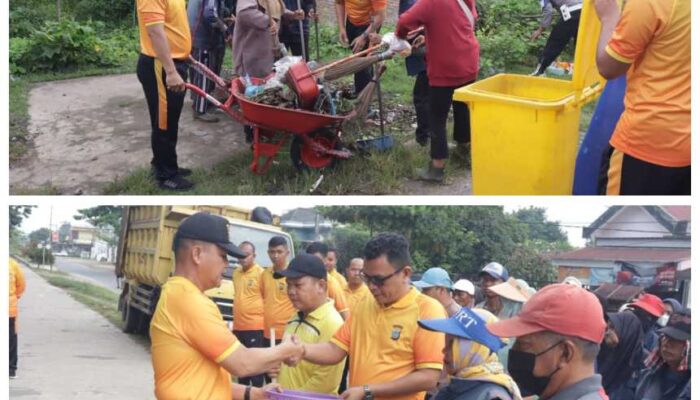 Sambut HUT Bhayangkara ke-80, Polres Labuhanbatu Gelar Gerakan Indonesia Asri