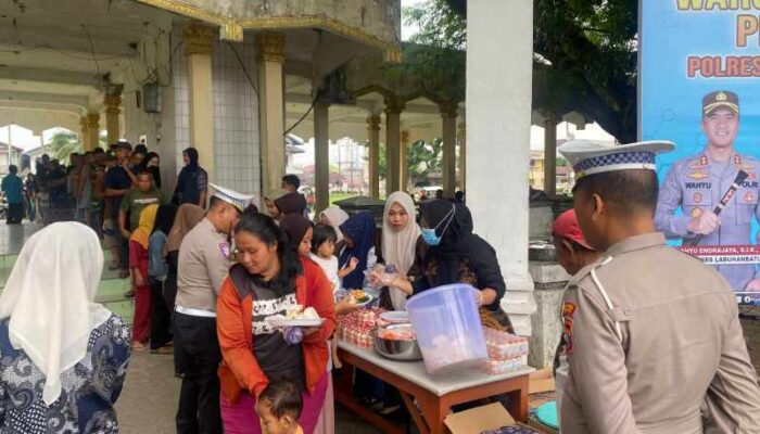 Warung Polri Presisi Polres Labuhanbatu, Menebar Kepedulian Menguatkan Kebersamaan