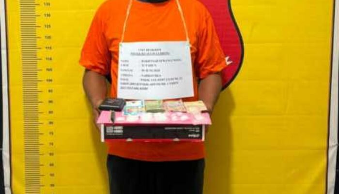 Komitmen Berantas Narkoba, Polsek Kualuh Leidong Sita 33,95 Gram Sabu dari Pengedar
