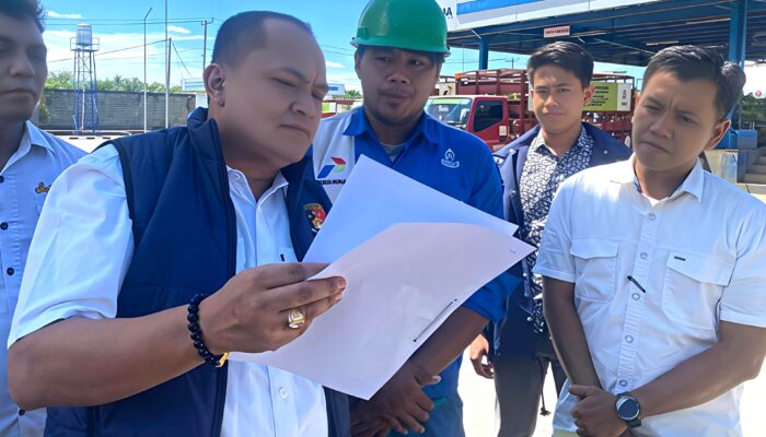 Pastikan Ketersediaan LPG Subsidi, Polres Labuhanbatu Sidak ke SPBE Pertamina