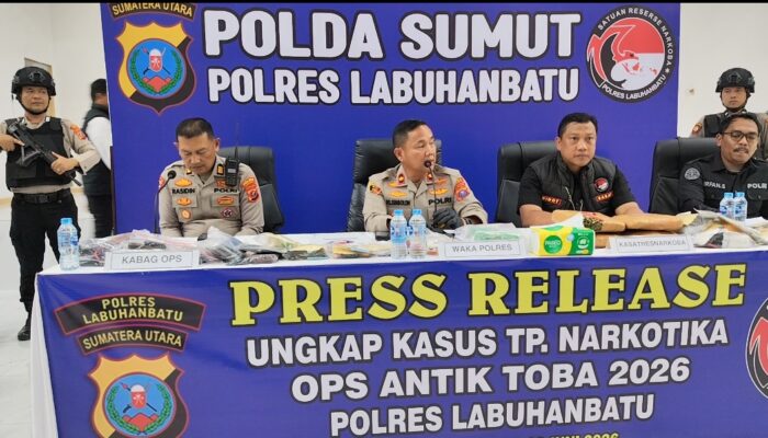 Ini Hasil Operasi Antik Polres Labuhanbatu 2026