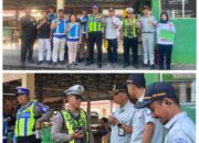 Keselamatan Penumpang Jadi Prioritas, Satlantas Polres Gresik Bersama Dirjen Hubdat Gelar Ramp Check Bus di Rest Area 726 B