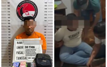 Satresnarkoba Polres Labuhanbatu Ringkus Pengedar Sabu dan Sita Cartridge Vape Berisi Cairan Narkotika