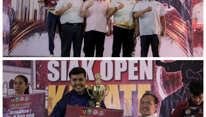 Dominasi Gelanggang, FORKI Siak Sabet Juara Umum Siak Open Championship V/2026