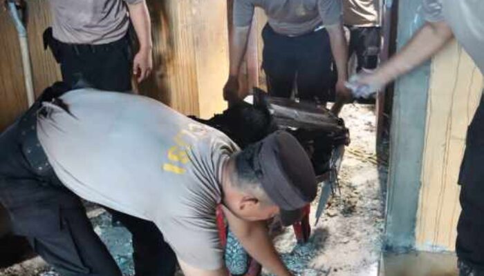 Pasca Kabakaran, Personil Polres Labuhanbatu Giat Aksi Kurve di Perumahan Griya Anugerah