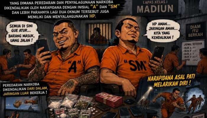 AMI Soroti Dugaan Kaburnya Napi Asal Pati dari Lapas Kelas I Madiun, Desak Investigasi Total dan Copot Pejabat yang Lalai
