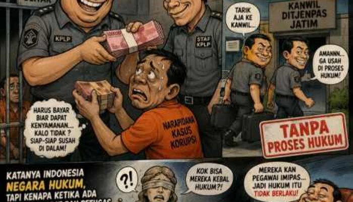 AMI Desak Usut Tuntas Dugaan Kamar Premium di Lapas Kelas IIB Blitar, Minta Ditjenpas Bertindak Tegas