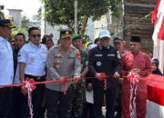 Perkuat Konektivitas Wilayah, Bupati dan Wabup Pelalawan Hadiri Peresmian Jembatan Merah Putih Presisi di Desa Rangsang