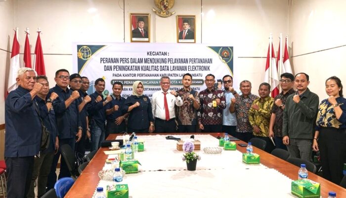 Jembatan Informasi Dibangun: BPN Labuhanbatu dan PWI Sinergi Wujudkan Pelayanan Transparan