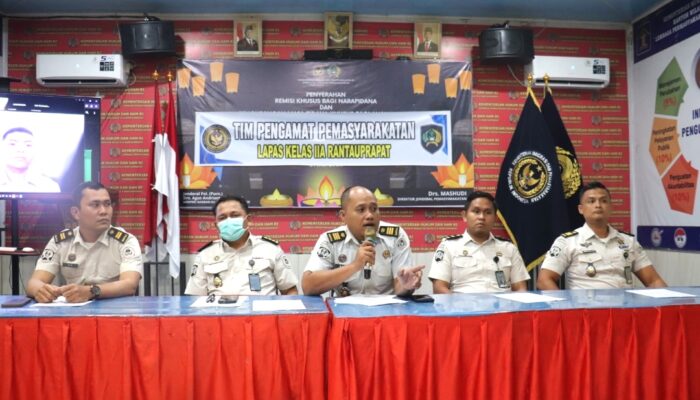 Lapas Rantauprapat Gelar Sidang TPP Remisi Umum, 124 Warga Binaan Diusulkan Secara Transparan