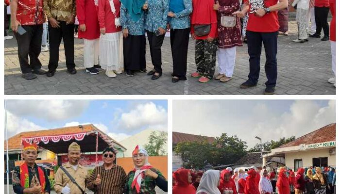Ribuan Warga Perumahan Wisma Tropodo Ikuti Upacara HUT – ke 81 RI
