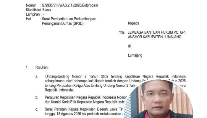 Kasus Dugaan Aborsi oleh Oknum Kanit Tipikor Polres Lumajang, Pengamat: Polri Harus Tindak Tegas