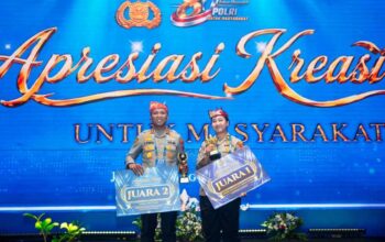 Polresta Sidoarjo Raih Dua Penghargaan Kapolri di Puncak Hari Bhayangkara Ke-80