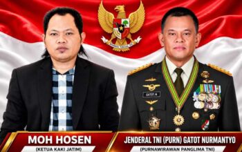 Ketua KAKI Jatim Dukung Pernyataan Jenderal Gatot Nurmantyo, Meritokrasi dan Netralitas TNI Sangat Penting