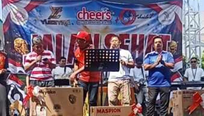 Semarak HUT RI ke-81, Ratusan Warga RW 13 Perumahan Surya Citra Residence Antusias Ikuti Jalan Sehat Kemerdekaan