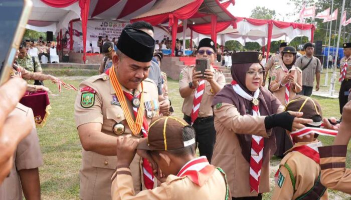 Peringati Hari Pramuka ke-65, Bupati Siak Afni Z Ajak Generasi Muda Sukseskan Swasembada Pangan Menuju Indonesia Emas 2045