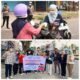 Kabut Asap Makin Pekat, PT IKPP Perawang Bagikan Puluhan Ribu Masker untuk Warga Tualang