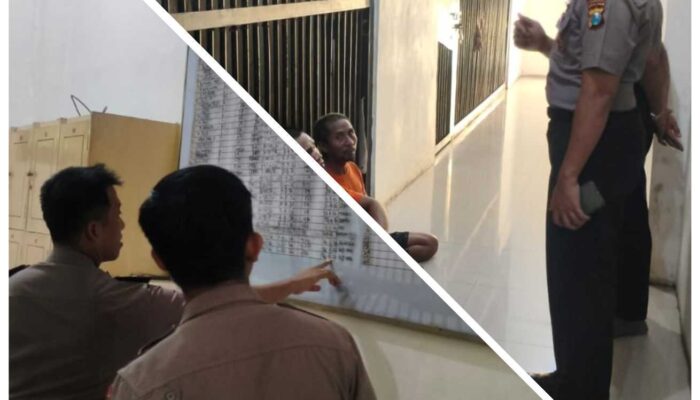 Wakapolres Gresik Cek Langsung Rutan Sat Tahti, Pastikan Keamanan dan Kondisi Tahanan
