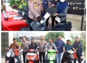 Kapolres Gresik Kembalikan Motor Korban Curanmor, Dua Residivis Ditindak Tegas