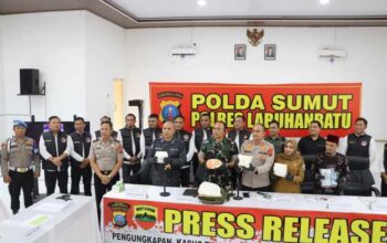 Sinergi TNI-Polri Gagalkan Penyelundupan 3,87 Kg Sabu Jaringan Malaysia di Labuhanbatu