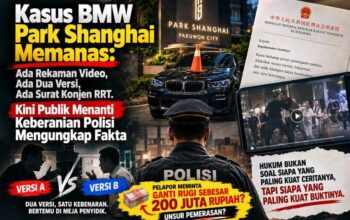 BMW Dirusak Gara-Gara Salah Parkir, Konjen RRT Turun Tangan: Polisi Diminta Adil dan Transparan
