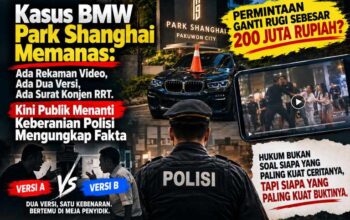 Mobil BMW Parkir Dirusak di Park Shanghai, Konjen RRT Turun Tangan