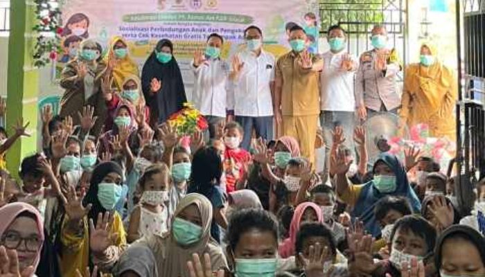 100 Anak Terdampak Kabut Asap Diperiksa Gratis, Komnas PA Gandeng Baznas dan RSUD Selasih