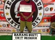Polsek Aek Natas Amankan Pria Diduga Miliki Sabu di Desa Terang Bulan