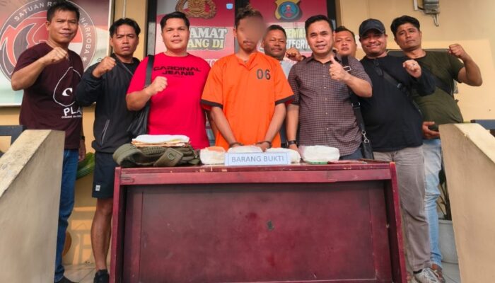 Terduga Kurir Sabu Diringkus Tim Gabungan, 4 Kilo Sabu Diamankan