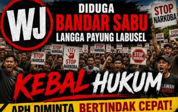 WJ Diduga Kendalikan Jaringan Peredaran Sabu di Langga Payung, APH Diminta Bertindak