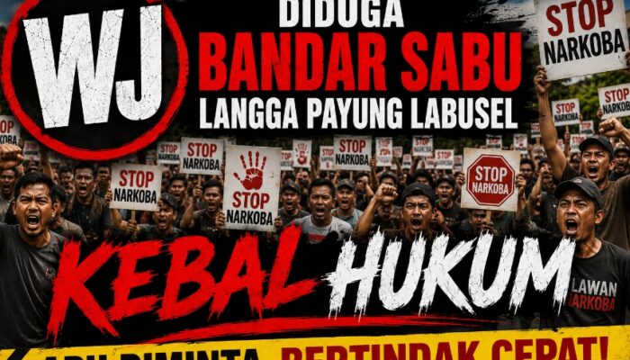 WJ Diduga Kendalikan Jaringan Peredaran Sabu di Langga Payung, APH Diminta Bertindak