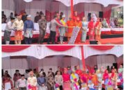 Sambut HUT Pelalawan ke-27, Bupati Zukri Lepas Ribuan Peserta Kirab Budaya