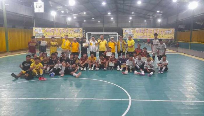 Golkar Siak Kobarkan Semangat Pemuda Lewat Futsal, Siap Cetak Bibit Unggul Menuju Tingkat Provinsi
