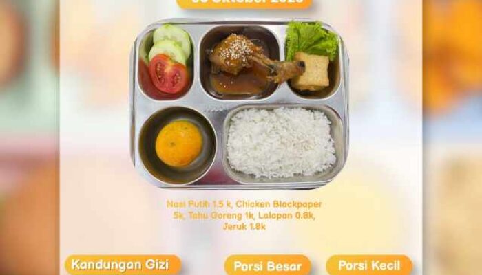 Menu Mewah ala Resto, SPPG AKP Sukses Salurkan 2383 Porsi MBG
