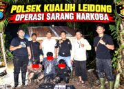 Bongkar Sarang Narkoba, Polsek Kualuh Leidong Amankan 10,68 gram Brutto Sabu