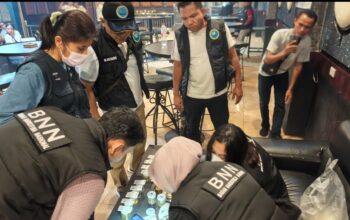 Razia BNNK Labura di THM Star High, Enam Pengunjung Positif Narkoba