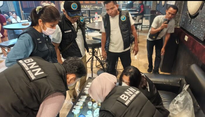 Razia BNNK Labura di THM Star High, Enam Pengunjung Positif Narkoba